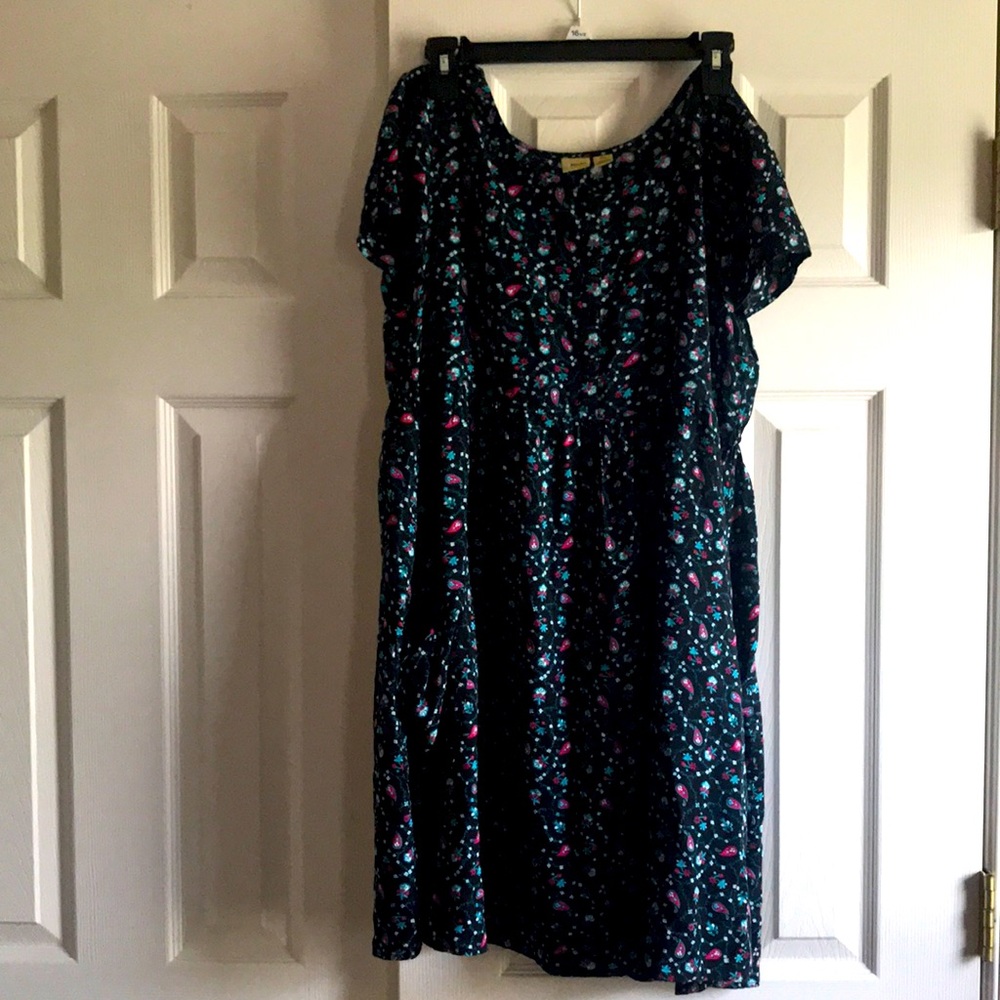 Parsley pattern girls dress